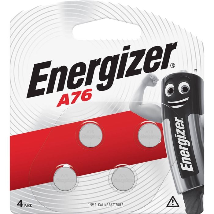 Energizer LR44/A76 Alkaline Button Battery - 4 Pack