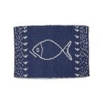 4pc DWBH Woven Jaquard 48x33cm Placemat Set - Navy