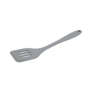 Vogue Slotted Turner Silicone Flexible 295mm Kitchen Utensil Spatula Heat Resistant