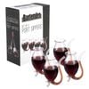 4pc Bartender 75ml Hand Blown Port Sippers Bulb-Shape Glassware - Clear