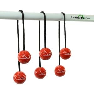 Vivere Ladder Golf Hard Bolas (3 pack) - Red