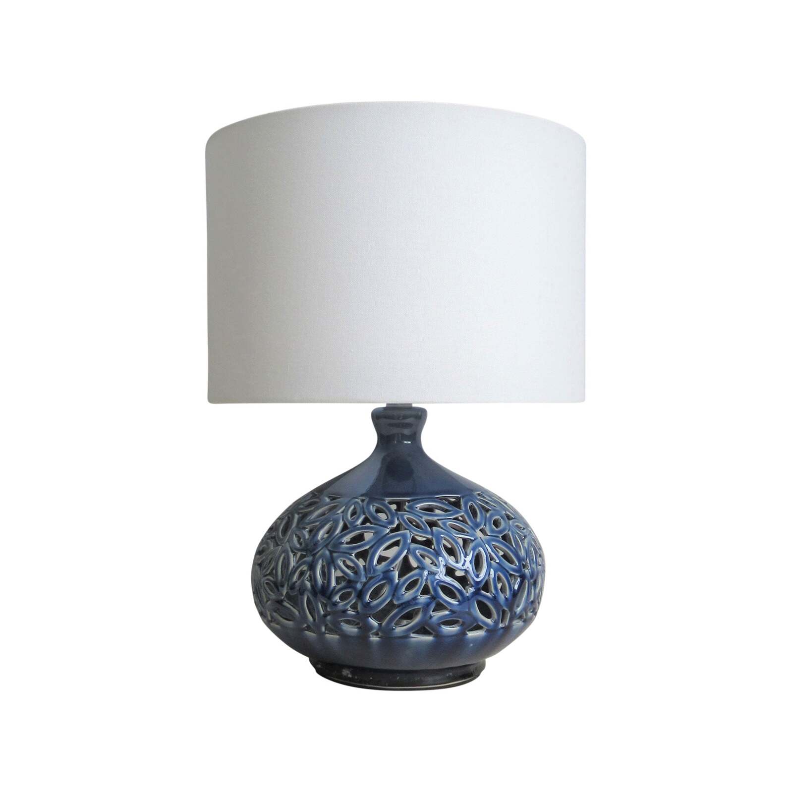 Oriel Lighting Douglas Ceramic Table Lamp 30cm Bunnings Australia