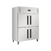 Polar G-series 2 Stable Door Upright Fridge Stainless Steel - Commercial Solid Door Upright Fridges (dl709-a)