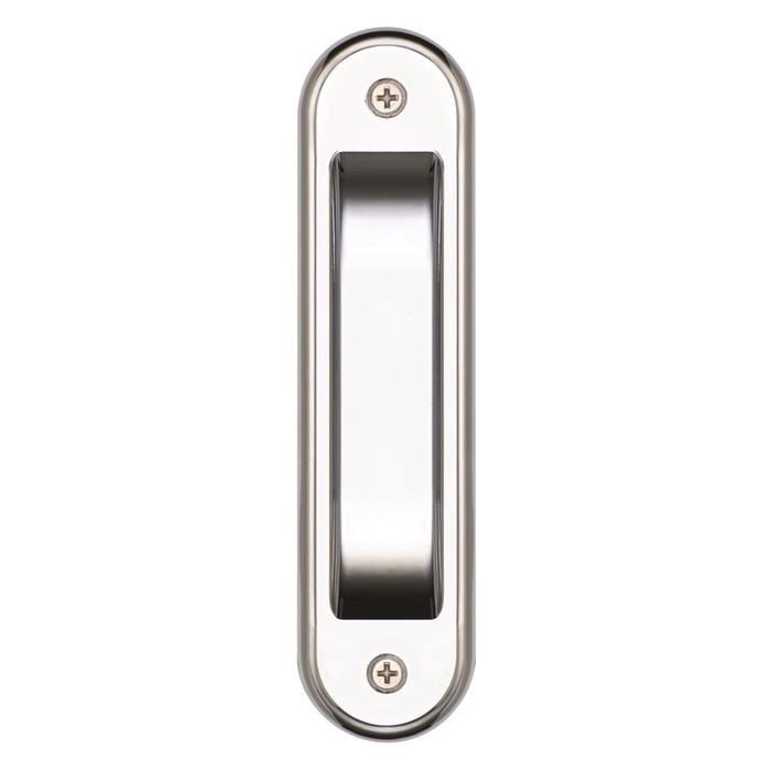 Gainsborough Bright Chrome Radius Flush Pull