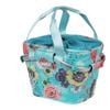 Basil Bloom Field Carry All Front Basket Kf Blue