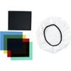 PHOTTIX KALI 600 PH20900-1 HONEYCOMB, GEL & DIFFUSER KIT 4 GELS - RED YELLOW GRN BLUE