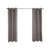 Windoware 120 x 223cm Espresso Multi Blockout Eyelet Curtain - 1 Pack