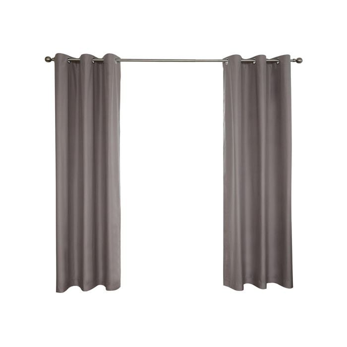 Windoware 120 x 223cm Espresso Multi Blockout Eyelet Curtain - 1 Pack