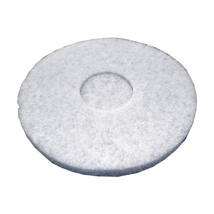 Polystar White Floor Polisher Pad Compatible With PS-100 13 Inch