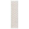 The Rug Connection Rare 11 Off White 300x80cm - Medium Runner Shag Indoor Rug
