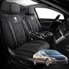 Australian Goose Edition Front Seat Covers for Honda Civic 2012 - 2016 (Sedan, 9th Gen) - Suede, Universal Fit - Black