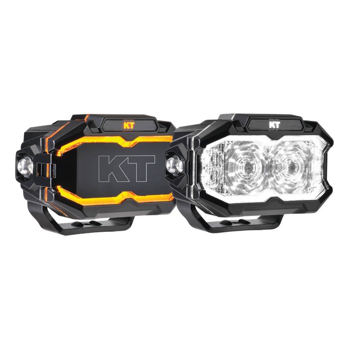 KT Trail Plus LED Driving Lights 5'' Slim Pair KT97300