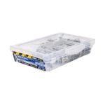 Buildex M6-11 x 50mm Paperbark Hex Head Hi-Grip With Seal Roof Zip Screws - 100 Box