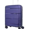 Pierre Cardin Normandy Cabin 55l Hard Shell Case Suitcase Travel Luggage Lilac