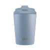 Oasis Ceramic Lined Stainless Steel Double Wall Coffee Cup 360ml - Hazy Blue