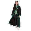 Slytherin Robe for Adults Hooded Cloak with House Crest Cosplay Halloween Costume, Standard
