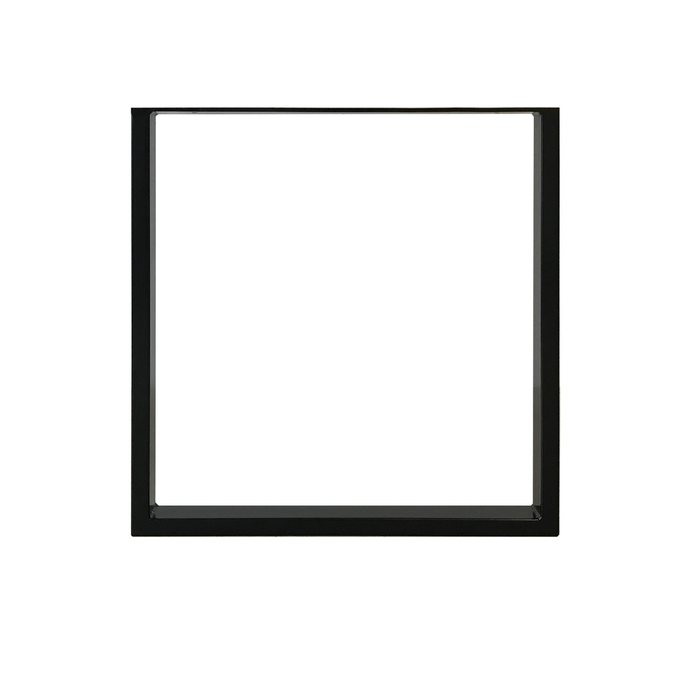 Rapid 700 x 732 x 50mm Black Belize Steel Table Furniture Leg