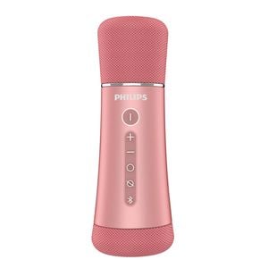 Philips Wireless Bluetooth Microphone For Karaoke w/ Speaker - Pink