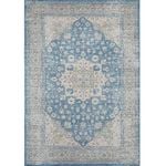 Rug Poly-Cotton Bushra Blue 160 x 230cm