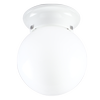Luce Bella 150mm Batten Fix With White Skirt