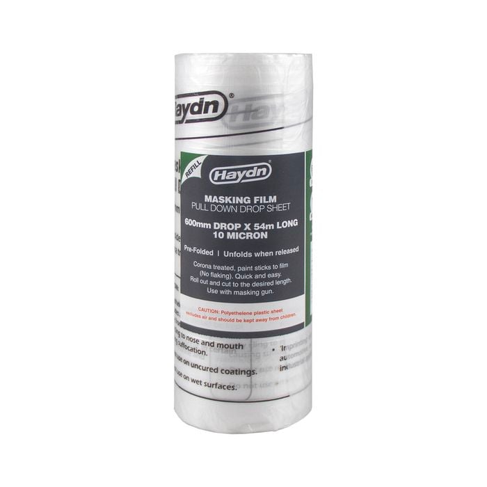 Haydn 610mm x 54m Pre-Folded Masking Film