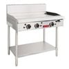 Thor Gas Griddle 36 Inch Manual Control With Flame Failure Natural Gas Tr-g36f Ng Commercial Kitchen Equipment