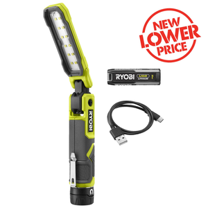 Ryobi USB Magnetic Inspection Light 2Ah Kit RIL4K