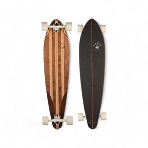 Decathlon - Longboard Pintail 500 Classic Strip - One Size