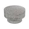 Clover Mother Of Pearl Coffee Table Black