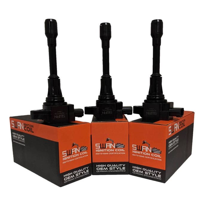 3-Pack SWAN Ignition Coils for Nissan Micra & March (1.2L)