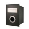 Sandleford Woodland Grey Stainless Steel Ned Kelly Fence Mount Letterbox