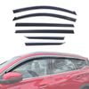 AUSGO Stainless Trim Weather Shields for Chery Tiggo 7 Pro 2023-Onwards Weathershields Window Visors Wind Deflectors
