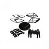 Matte Black Headlight, Taillight & Door Handle Cover Set For Mazda Bt-50 2012-2019