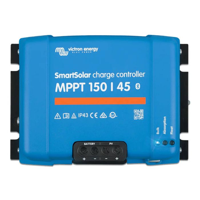 Victron 12/24/48V 45A SmartSolar MPPT 150/45-Tr Bluetooth Solar Charge Controller