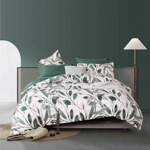 CleverPolly Print Microfibre Quilt Cover Set - Sally - Queen