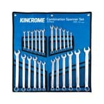 Kincrome 24 Piece Metric And Imperial Combination Spanner Set