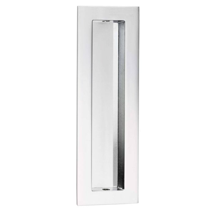Lemaar 150 x 50mm Chrome Plate Rectangular Flush Pull