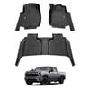 AUSGO Car Floor Mats for Chevrolet Silverado HD T1 Series 2021-Onwards All-Weather Floor Liners