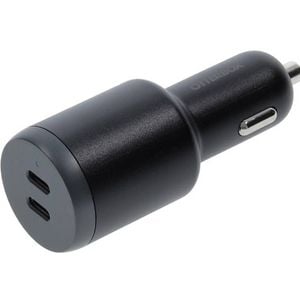 OtterBox Fast Charge Dual Port Car Charger 100W USB-C - Black