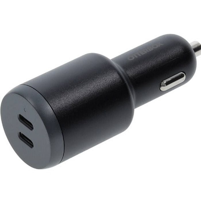 OtterBox Fast Charge Dual Port Car Charger 100W USB-C - Black