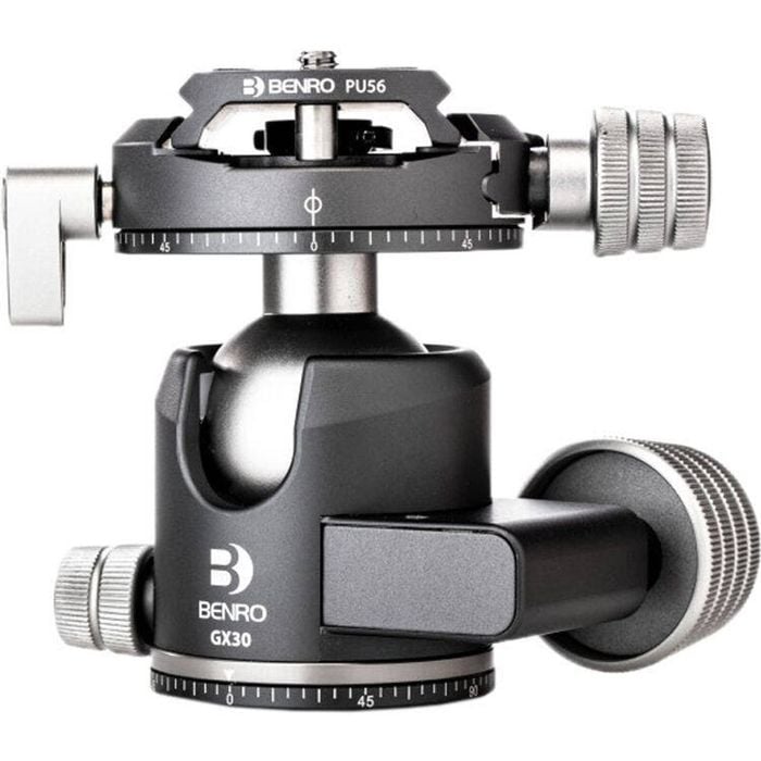 Benro Gx30 Low Profile Ball Head - Pu56 Plate