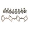 Permaseal Exhaust Manifold Titanium Stud & Gasket Kit For Toyota Hilux 1KZ-TE 3.0L