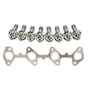 Permaseal Exhaust Manifold Titanium Stud & Gasket Kit For Toyota Hilux 1KZ-TE 3.0L