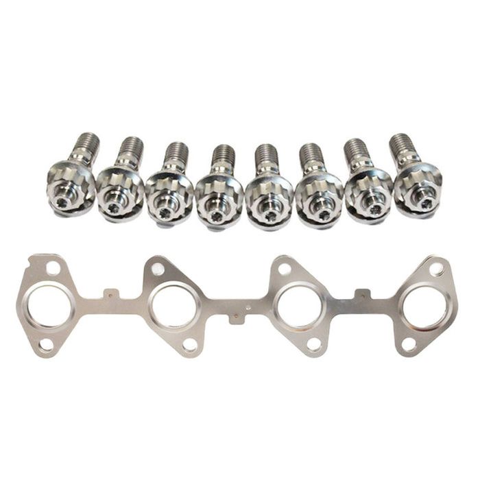Permaseal Exhaust Manifold Titanium Stud & Gasket Kit For Toyota Hilux 1KZ-TE 3.0L