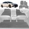 6D Diamond Car Floor Mats for Hyundai Sonata 2021-Current-Full Set-Grey-Outback GT