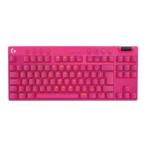 Logitech Pro X Tkl Lightspeed Gaming Keyboard - Magenta [920-012426]