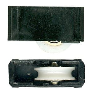 Rolltrak Adjustable Nylon Carriage And Roller - 2 Pack