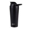 Oasis Stainless Steel Double Wall Insulated Protein Shaker 700ml - Black