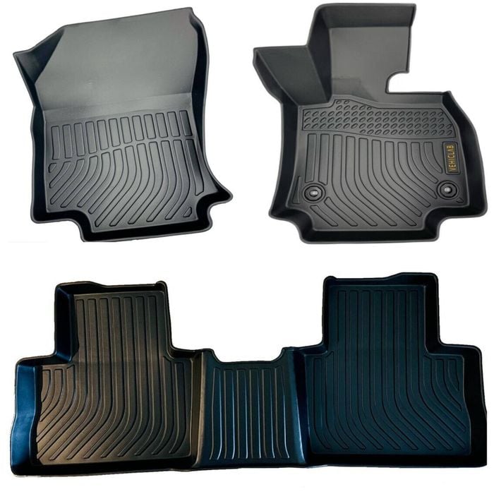 Vehiclab Toyota RAV4 - 2018 - 2025 - 5th Gen - Petrol ONLY - 3D/5D All Weather Moulded Car Floor Mats