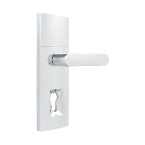 Gainsborough 60mm Bright Chrome Trilock Dummy Trim Entrance Lever Set